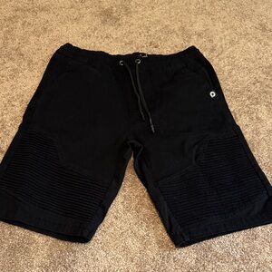 Akademiks Black Athletic Shorts